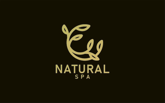 DISEÑO DE LOGOTIPO SPA DE BELLEZA NATURAL