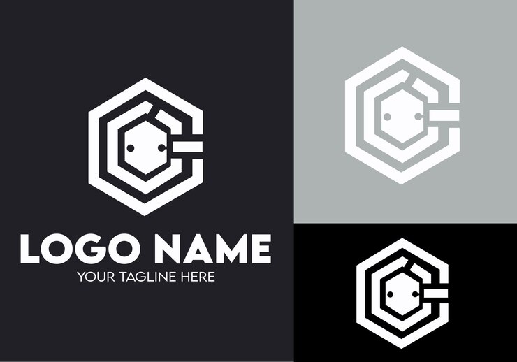 Vector diseño de logotipo de una startup tecnológica minimalista moderna para empresas con un signo artístico creativo profesional