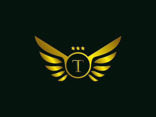 Vector diseño de logotipo t