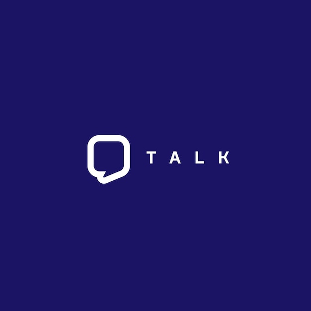 Diseño del logotipo de Talk