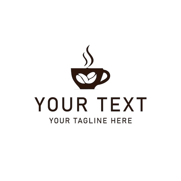 Diseño de logotipo de taza de café para su negocio