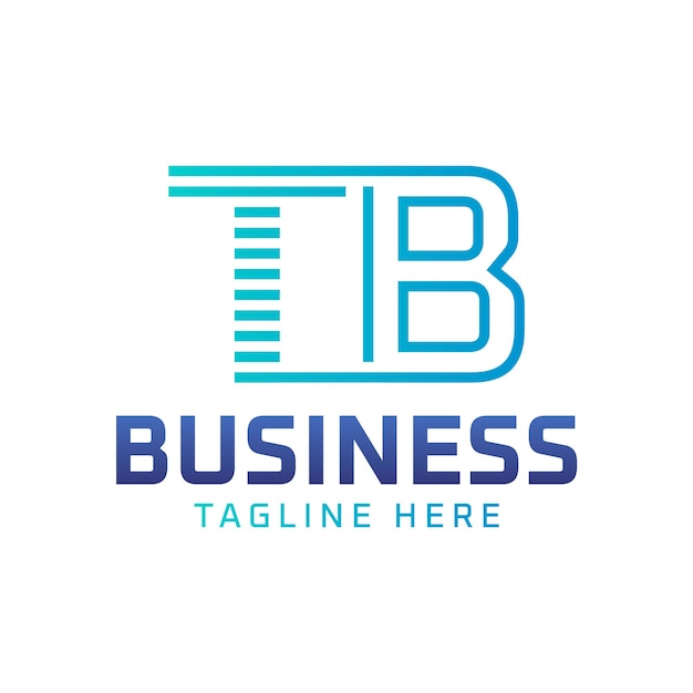 Diseño del logotipo de TB Letra moderna elegante Logotipo de TB para empresas