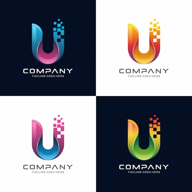 Diseño de logotipo de tecnología