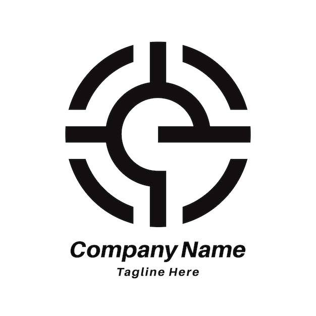 Diseño del logotipo tecnológico de las letras G y O