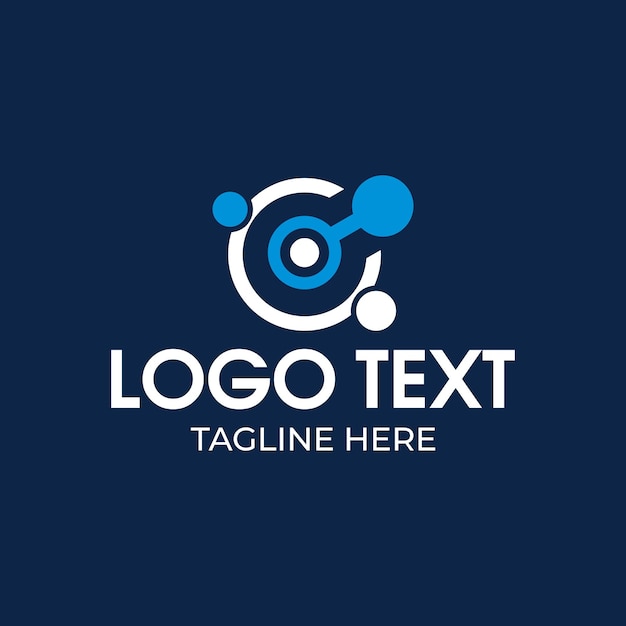 diseño de logotipo tecnológico