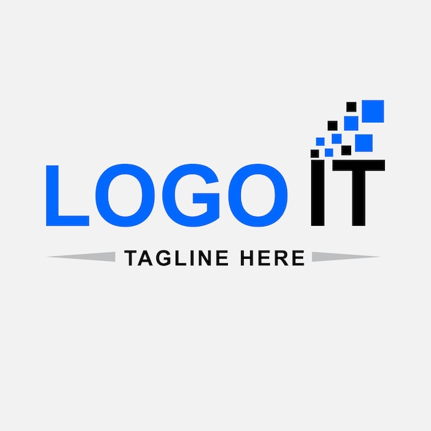 Vector diseño de logotipo de tendencia de tecnología de negocios corporativos logotipo de tecnología abstracta de gradiente profesional