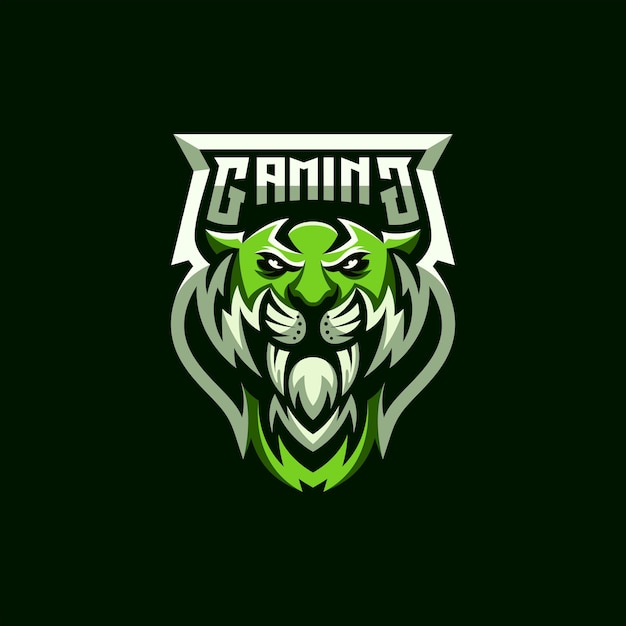 diseño de logotipo de tigre