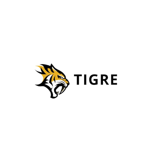 Diseño del logotipo del tigre