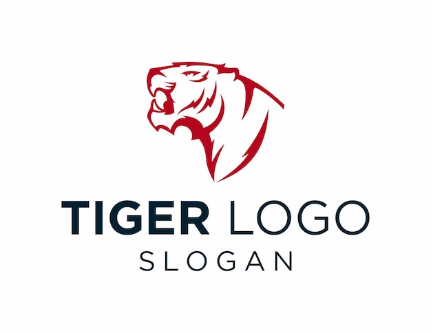 Vector diseño del logotipo del tigre