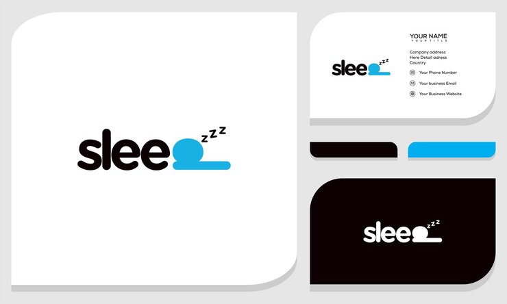 Vector diseño de logotipo de tipografía de sueño de letras