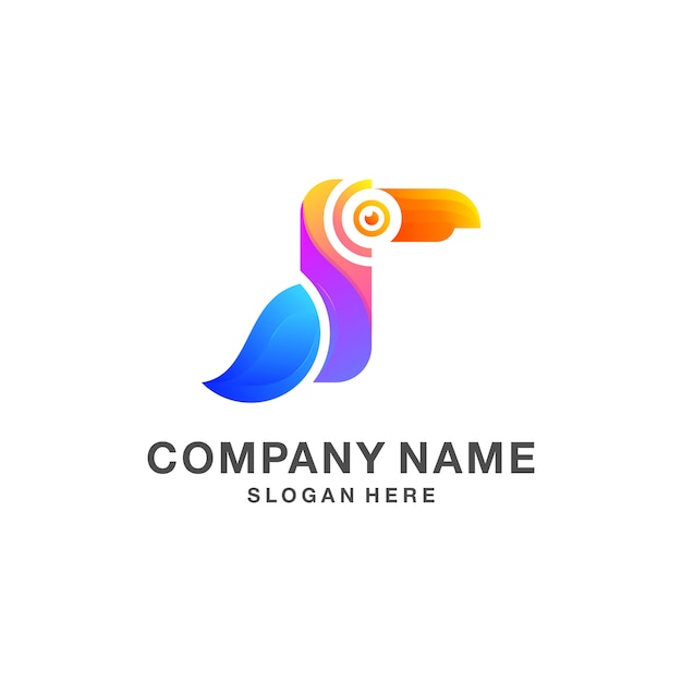 DISEÑO DE LOGOTIPO DE TOUCAN