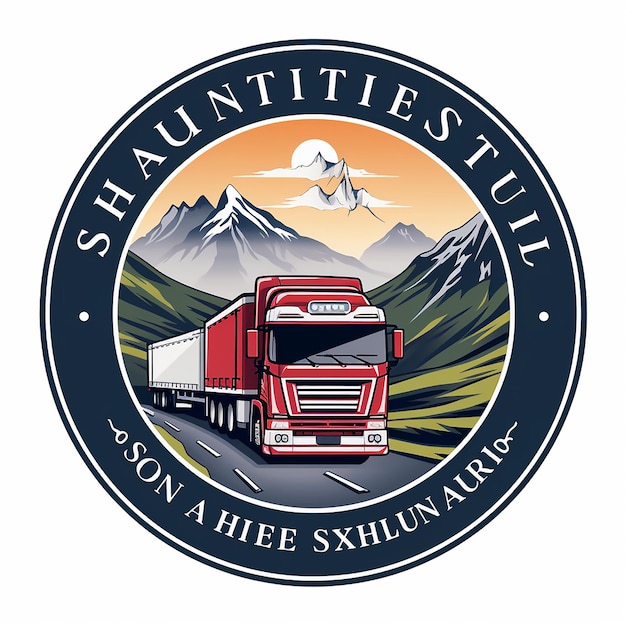 Diseño del logotipo de Transporte Internacional