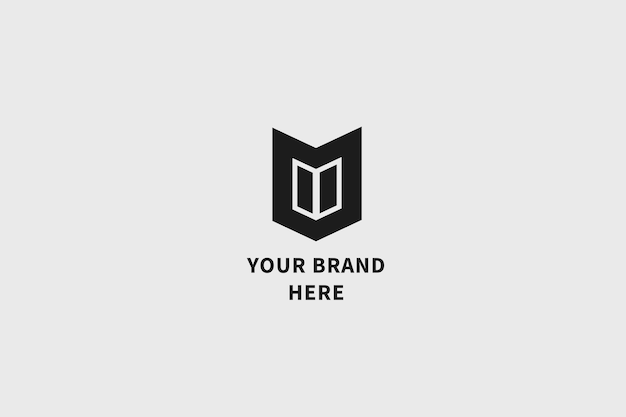 Diseño del logotipo de trazo simple
