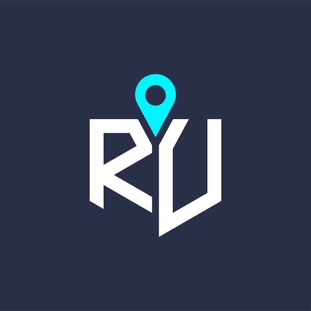 Diseño del logotipo de la ubicación de la empresa ferroviaria para el reclutamiento y la navegación