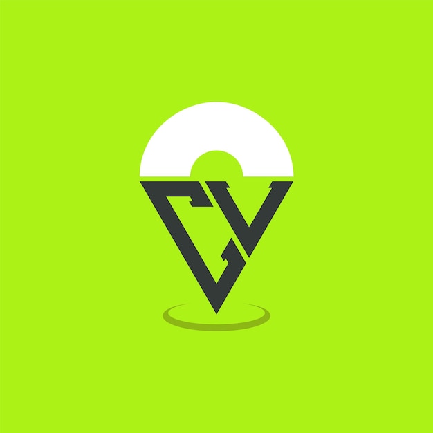 Diseño de logotipo de ubicación de letras CL Iniciales modernas Logotipo CL Pinpoint para aplicaciones de mapas de navegación y negocios basados en la ubicación