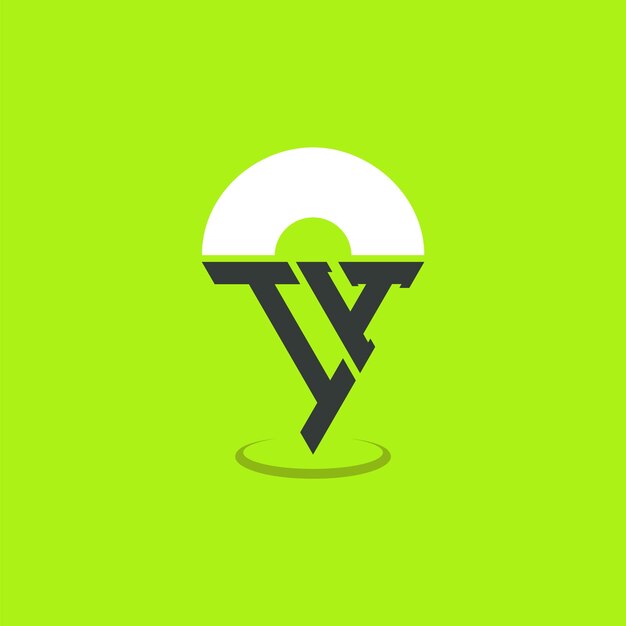 Diseño de logotipo de ubicación de letras IH Iniciales modernas Logotipo de punto IH para aplicaciones de mapas de navegación y negocios basados en la ubicación