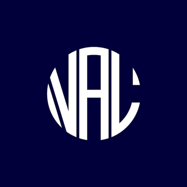 diseño del logotipo de val circle