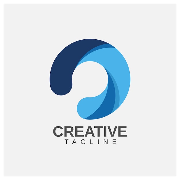 Diseño de logotipo de vanguardia para empresas con visión de futuro Logotipo elegante y moderno