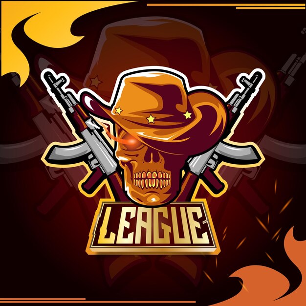 DISEÑO DE LOGOTIPO VAQUERO ESPORT