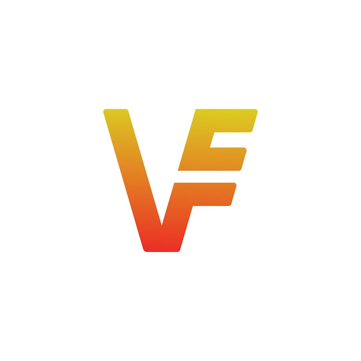 Vector diseño de logotipo ve