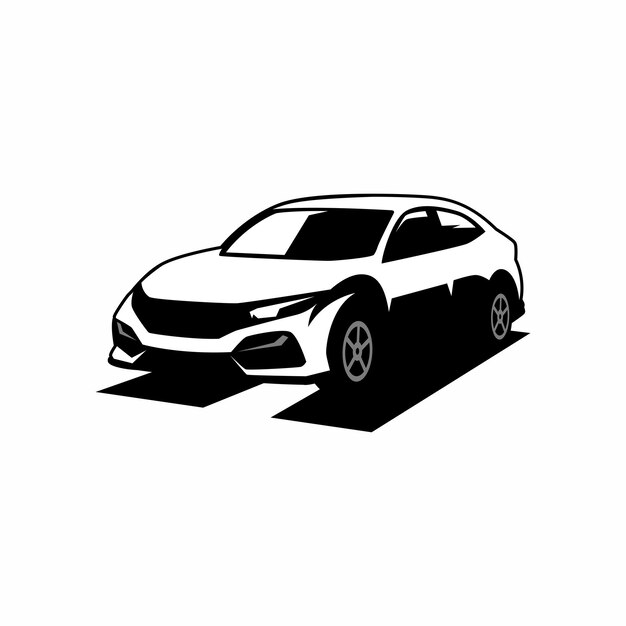diseño de logotipo de vector de coche deportivo