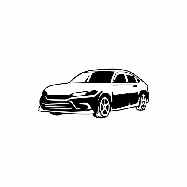 diseño de logotipo de vector de coche deportivo