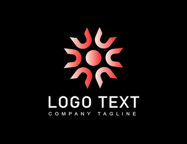 Diseño de logotipo de vector corporativo de identidad de marca