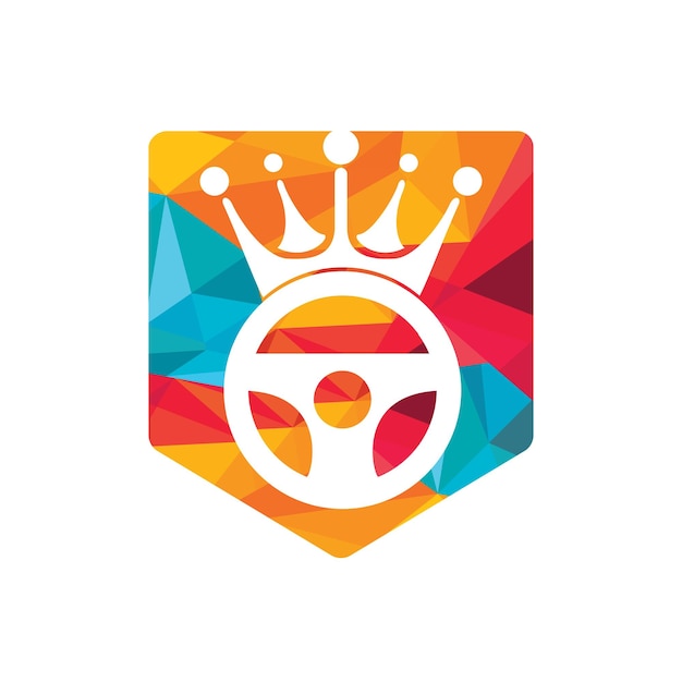 Diseño del logotipo del vector Drive King