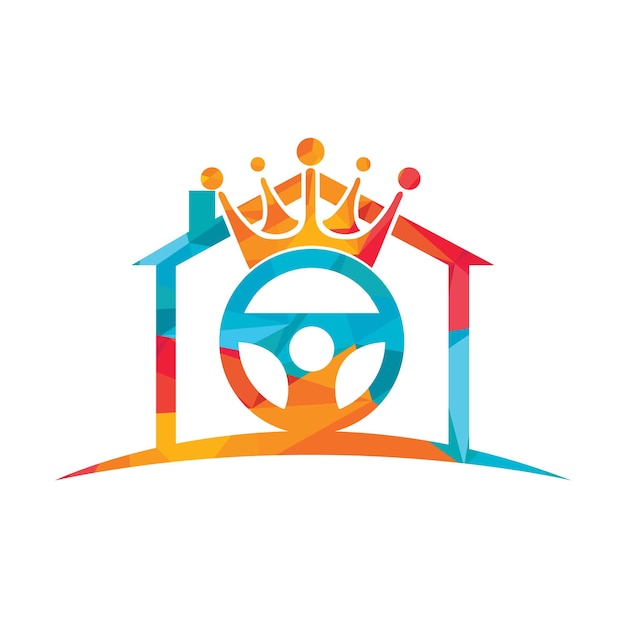 Diseño del logotipo del vector Drive King