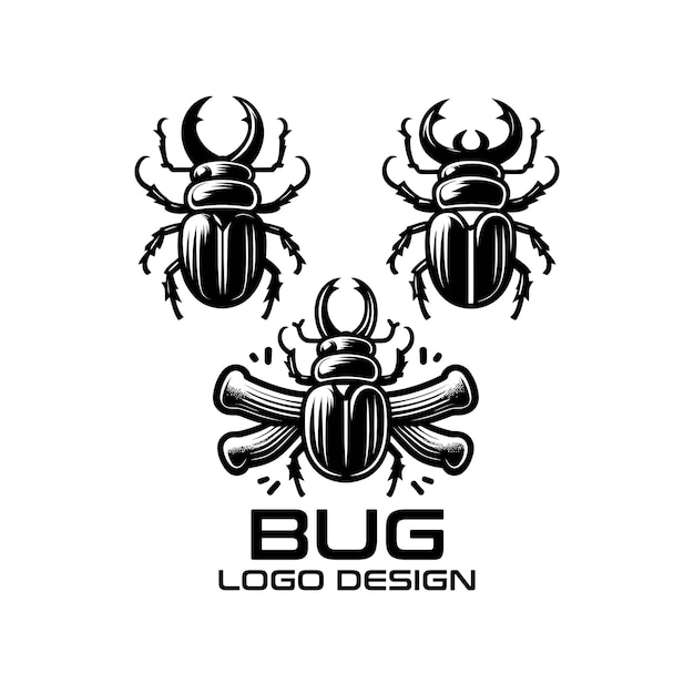 Diseño del logotipo del vector de errores