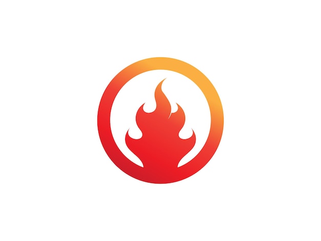 diseño de logotipo de vector de llama de fuego logotipo de fuego inspiración de diseño de logotipo de llama