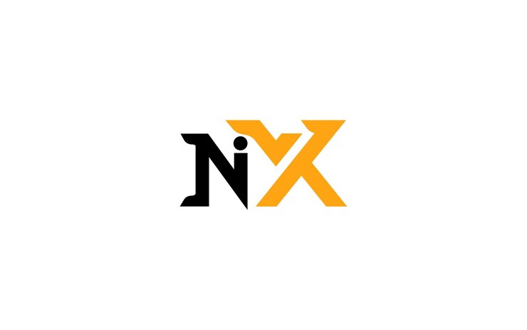 Diseño del logotipo del vector N K