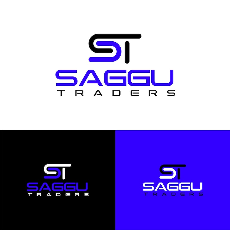 Vector diseño de logotipo de vector st gratuito.