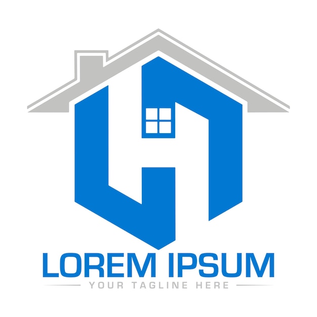 Diseño de logotipo vectorial de bienes raíces Diseño de logotipo de bienes raíces de edificios