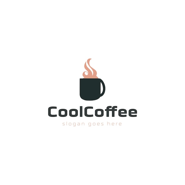 Diseño de logotipo vectorial de café GRATIS