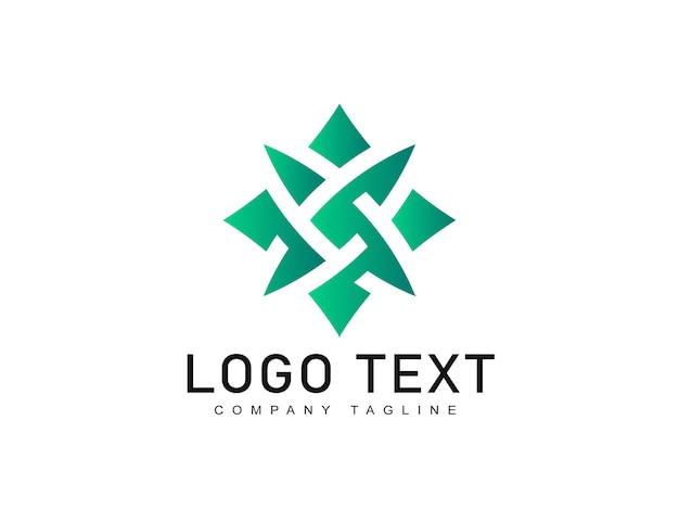 Diseño de logotipo vectorial colorido