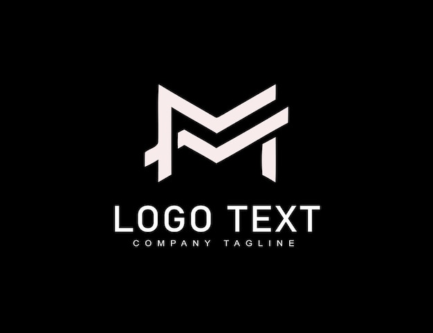 Diseño de logotipo vectorial creativo único y sencillo