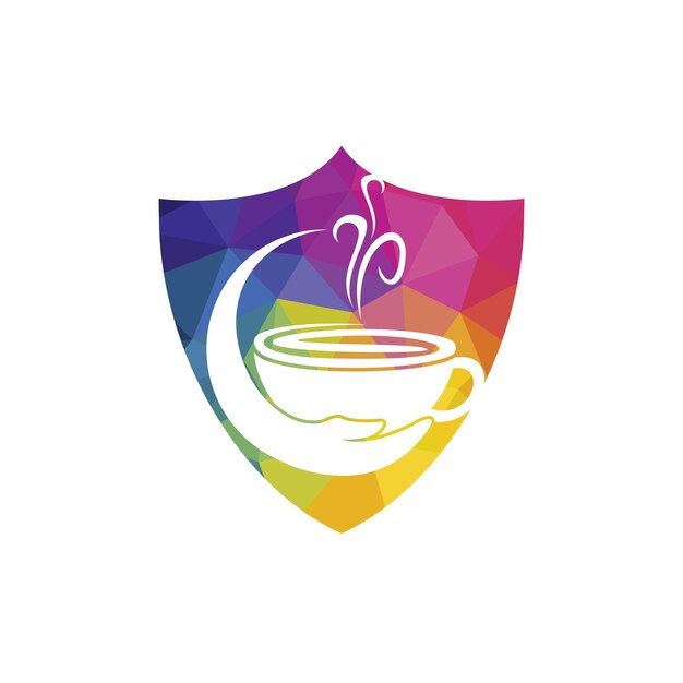 Diseño de logotipo vectorial para el cuidado del café