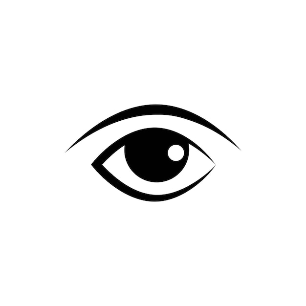 Diseño de logotipo vectorial para el cuidado de los ojos