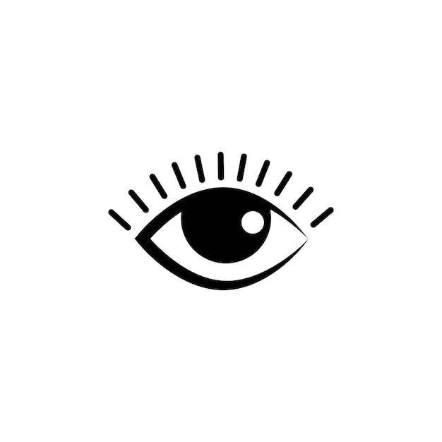 Diseño de logotipo vectorial para el cuidado de los ojos