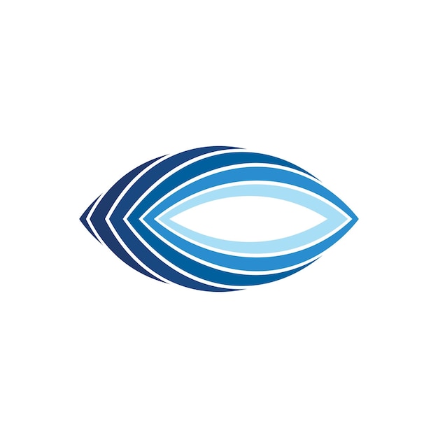 Diseño de logotipo vectorial para el cuidado de los ojos