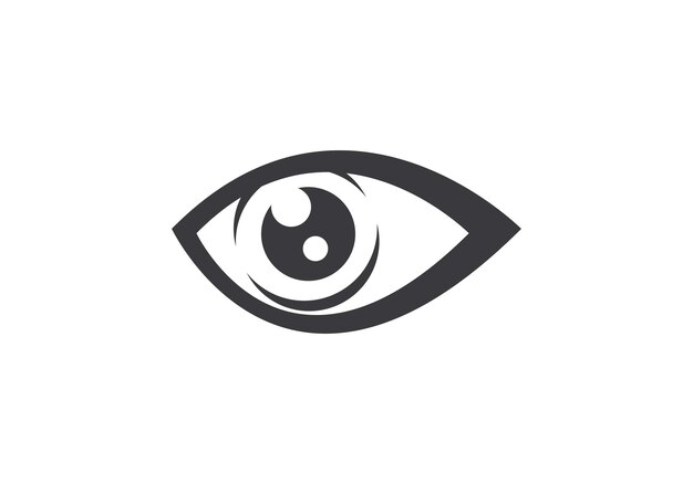 Diseño de logotipo vectorial para el cuidado de los ojos