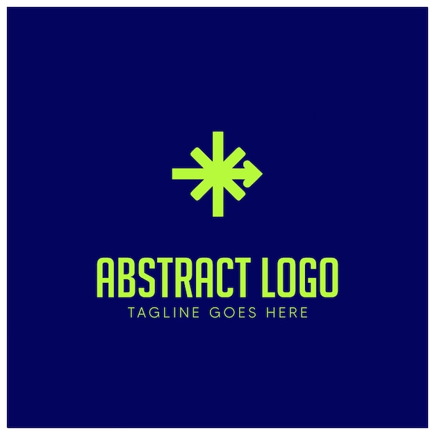 El diseño del logotipo vectorial es simple