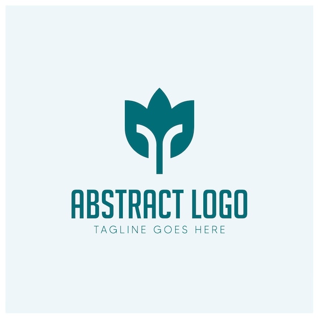 El diseño del logotipo vectorial es simple