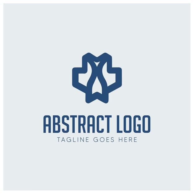 El diseño del logotipo vectorial es simple