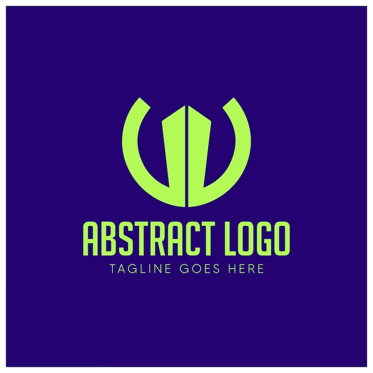 Vector el diseño del logotipo vectorial es simple