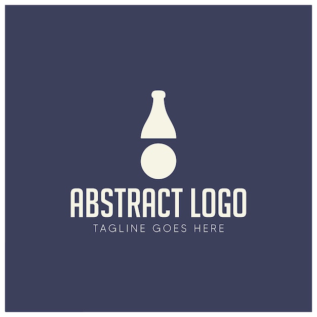 El diseño del logotipo vectorial es simple