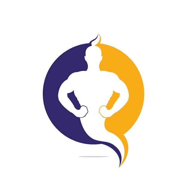 Diseño de logotipo vectorial genio