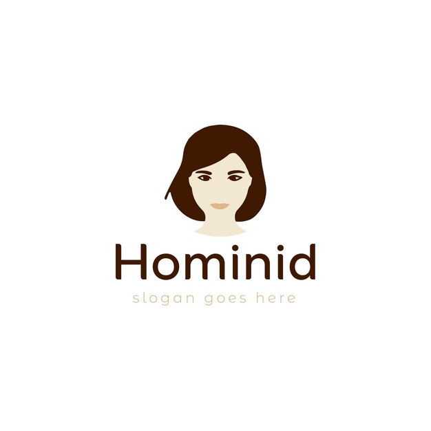 Diseño de logotipo vectorial humano