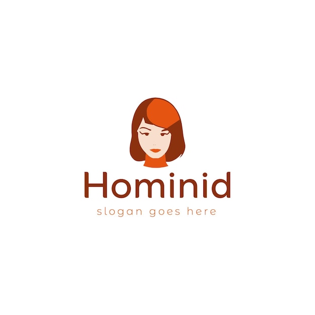 Diseño de logotipo vectorial humano